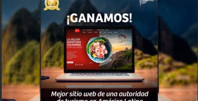 Peru.travel recibe el premio al mejor sitio web de promoción turística en los World Travel Tech Awards Latinoamérica