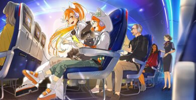 Crunchyroll y el mundo del anime ahora a bordo de Delta