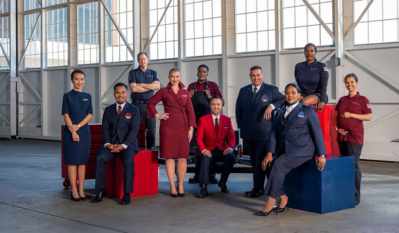 Una nueva era de estilo: Delta presenta su colección de uniformes “Distinctly Delta”