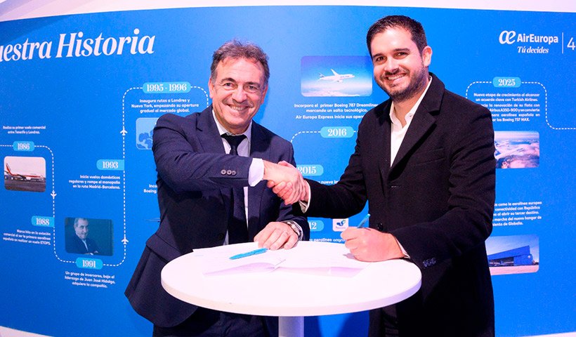 SKY Airline anuncia su primer acuerdo de código compartido junto a Air Europa