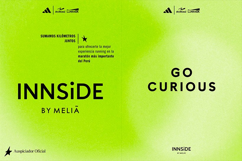 INNSiDE Lima Miraflores se suma por segundo año consecutivo como auspiciador de la maratón adidas | Rímac Lima 42K