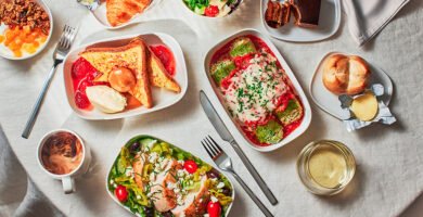 Nuevos sorbos y bocados: despega la renovación del menú de primavera a bordo de Delta