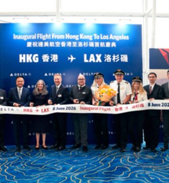 Hong Kong llega a LAX: Delta celebra una nueva conexión con el Pacífico
